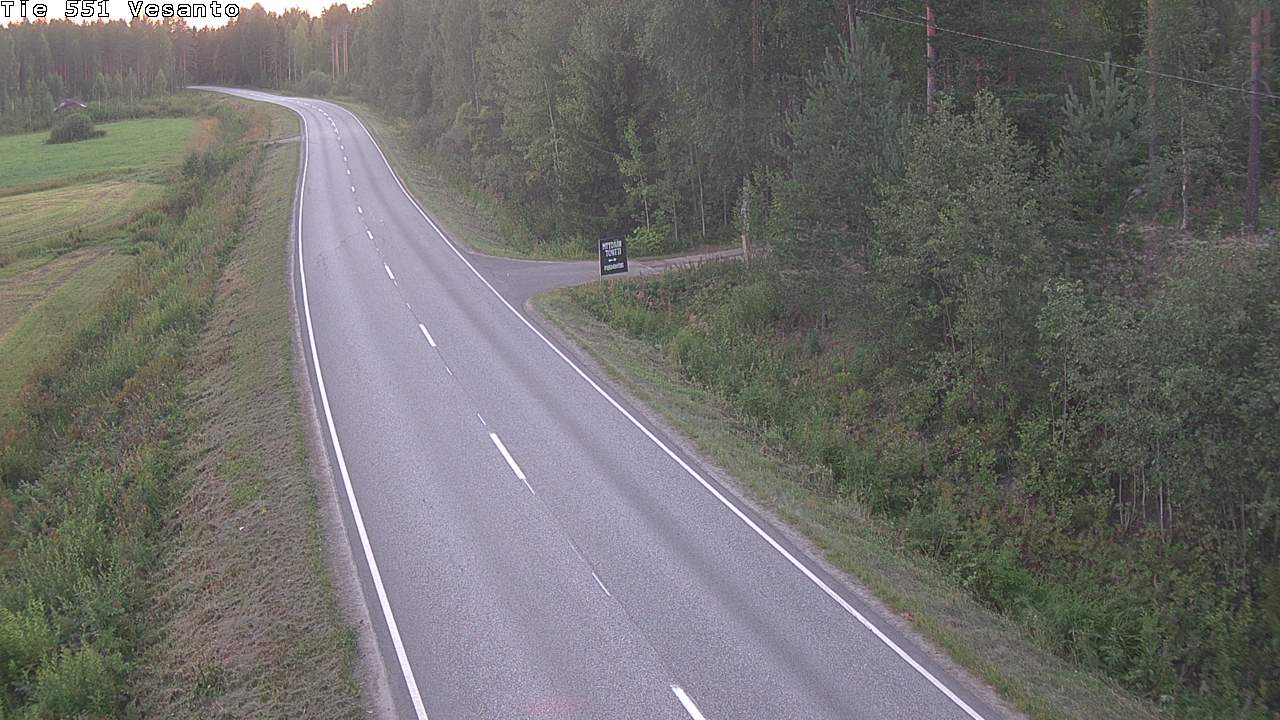 Kelikamerat Kuva Tie 551 Vesanto Löttökorpi, Vesanto, Pohjois-Savo