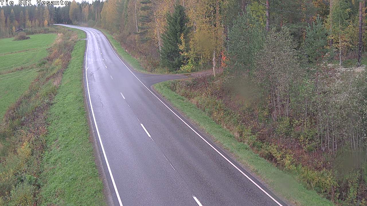 Kelikamerat Kuva Tie 551 Vesanto Löttökorpi, Vesanto, Pohjois-Savo