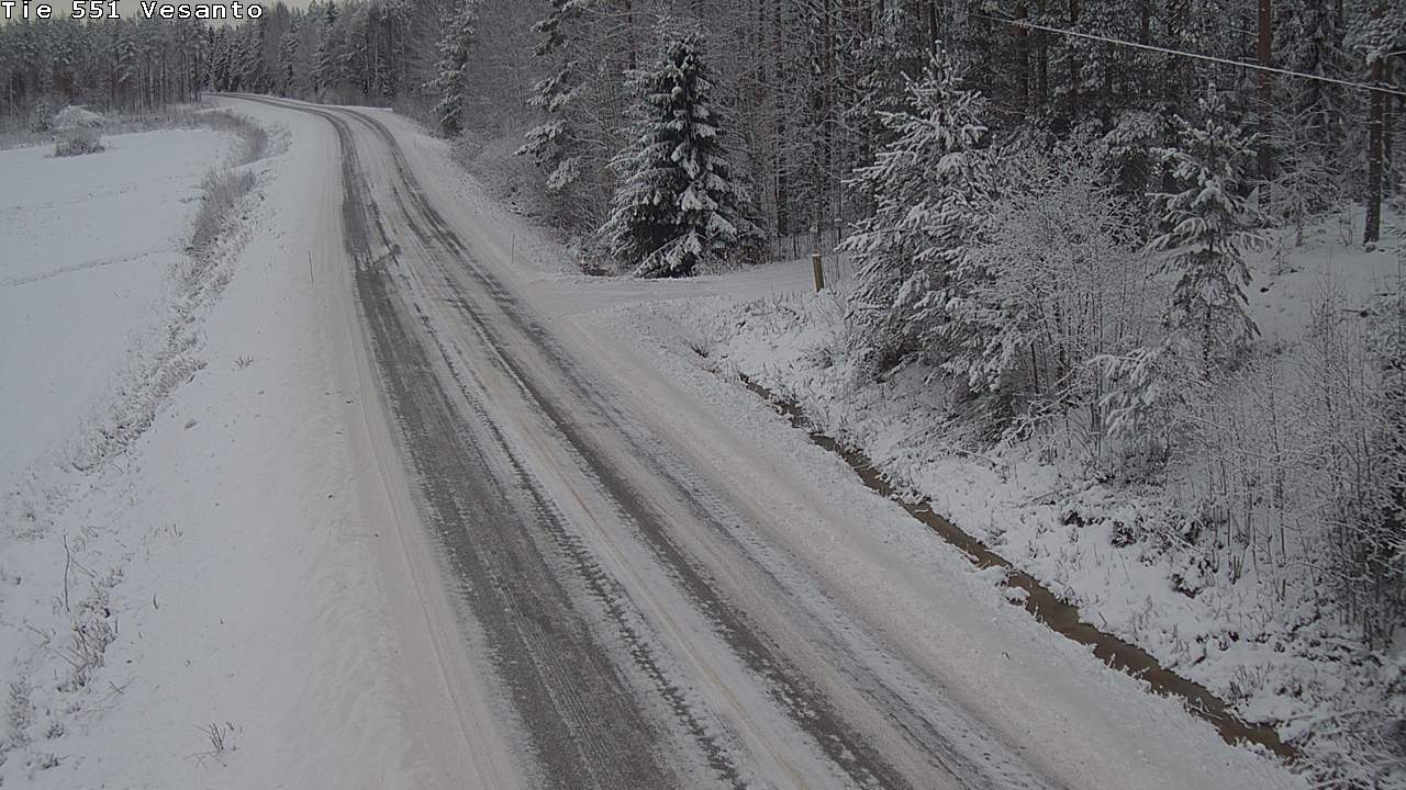 Kelikamerat Kuva Tie 551 Vesanto Löttökorpi, Vesanto, Pohjois-Savo
