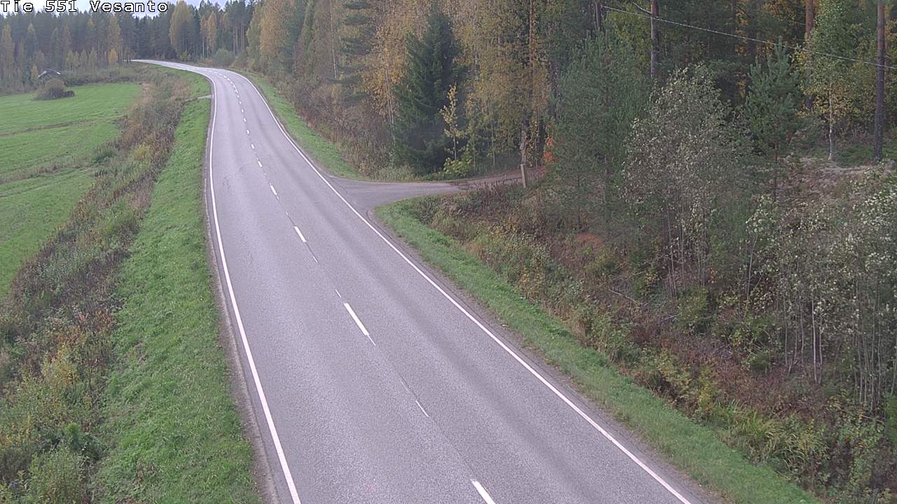 Kelikamerat Kuva Tie 551 Vesanto Löttökorpi, Vesanto, Pohjois-Savo