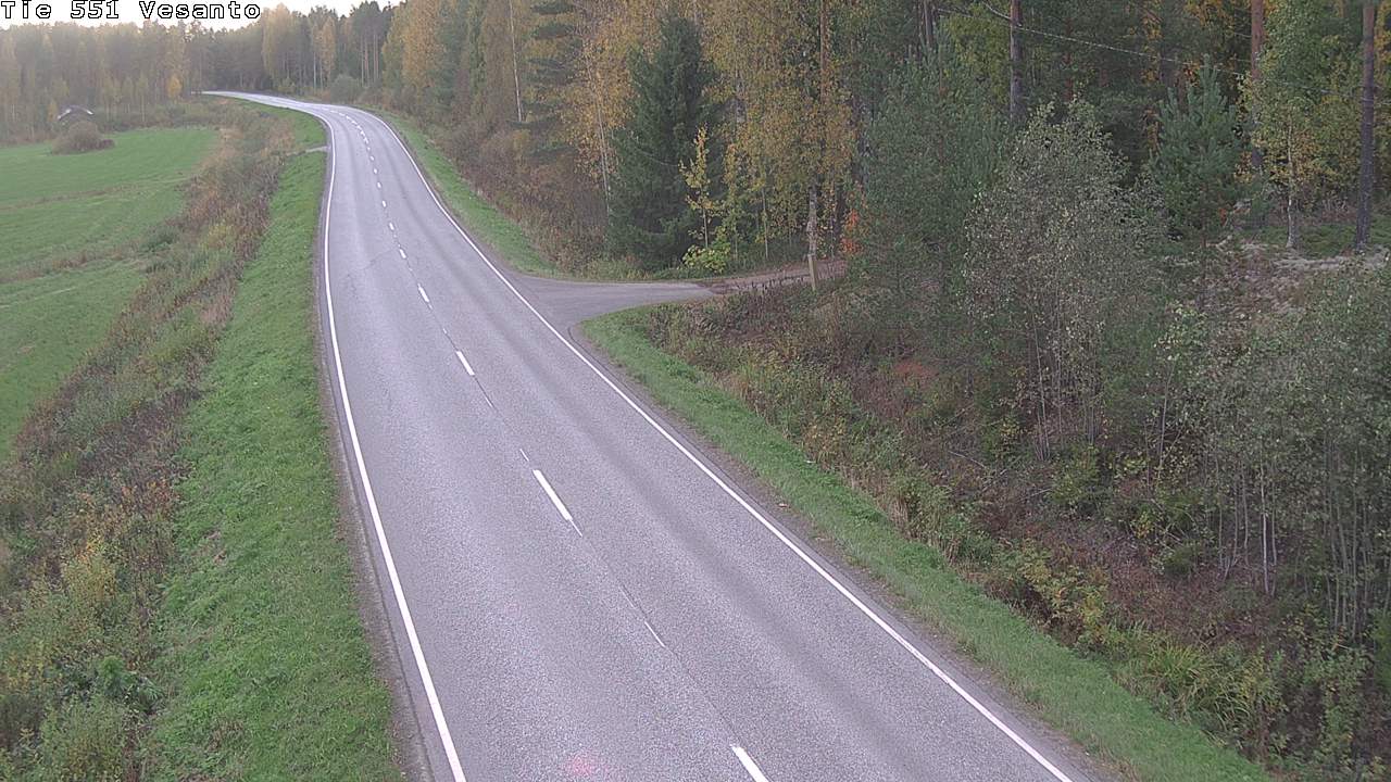 Kelikamerat Kuva Tie 551 Vesanto Löttökorpi, Vesanto, Pohjois-Savo