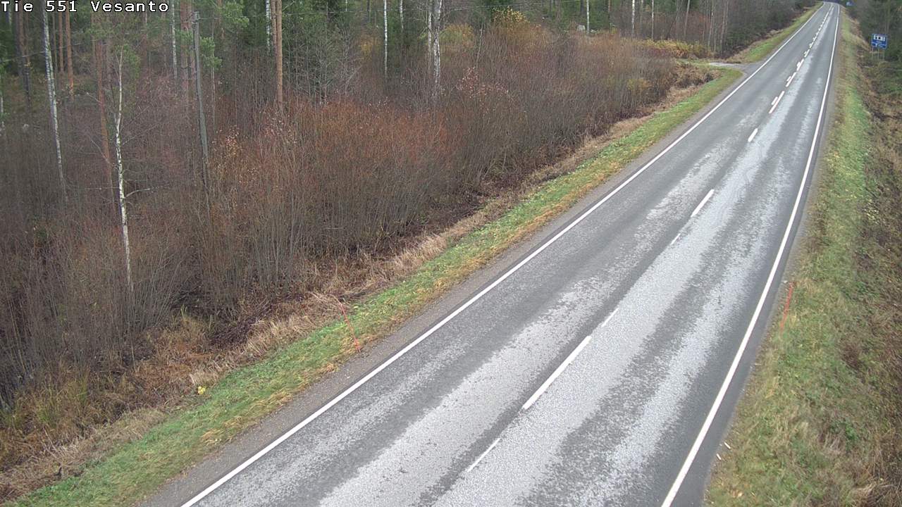 Kelikamerat Kuva Tie 551 Vesanto Löttökorpi, Vesanto, Pohjois-Savo