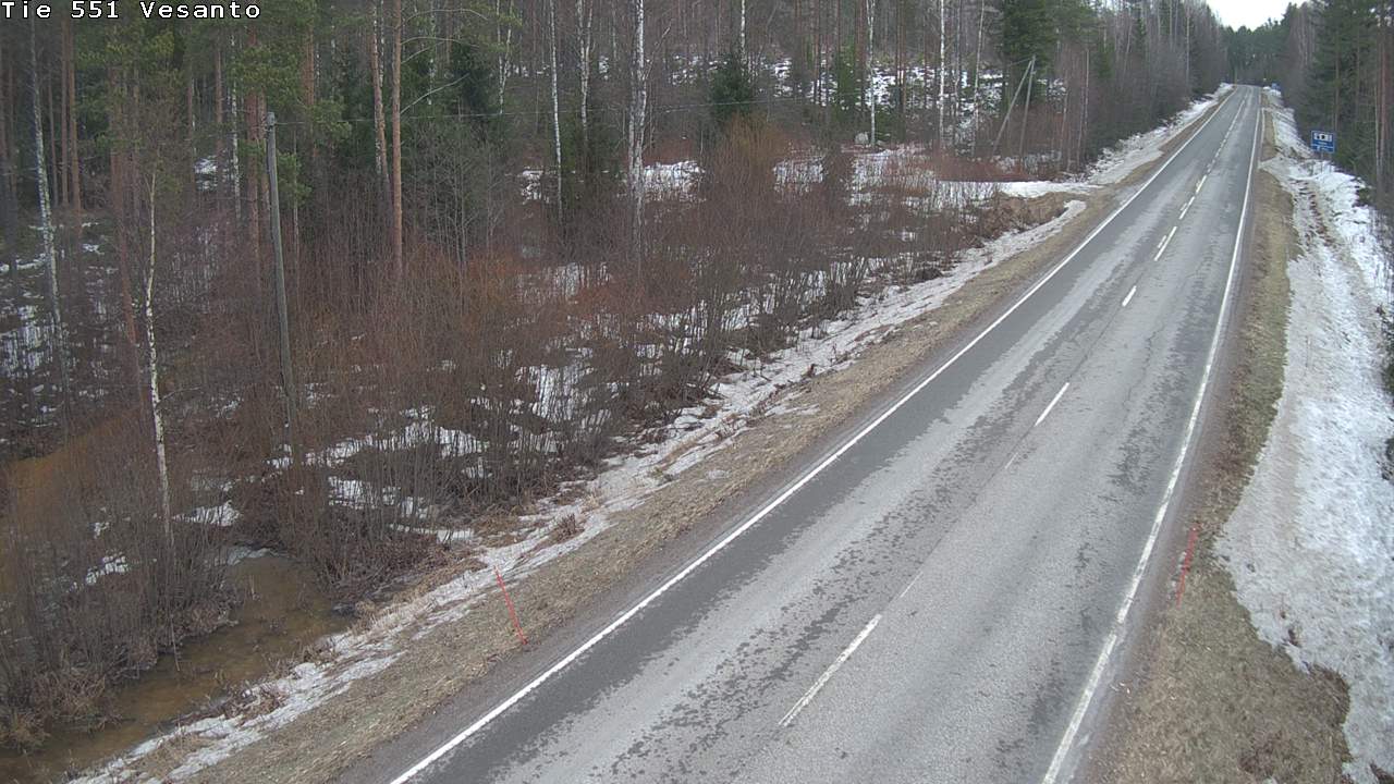 Kelikamerat Kuva Tie 551 Vesanto Löttökorpi, Vesanto, Pohjois-Savo
