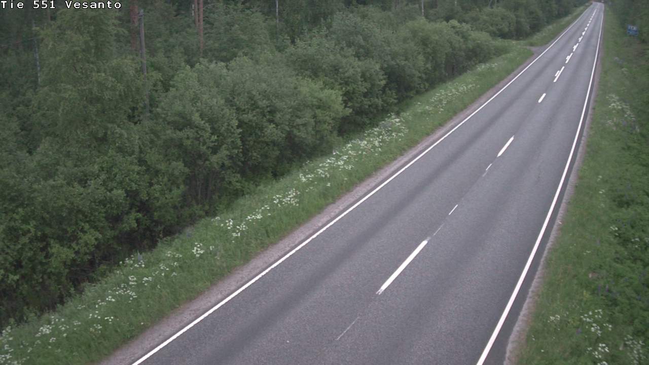 Kelikamerat Kuva Tie 551 Vesanto Löttökorpi, Vesanto, Pohjois-Savo