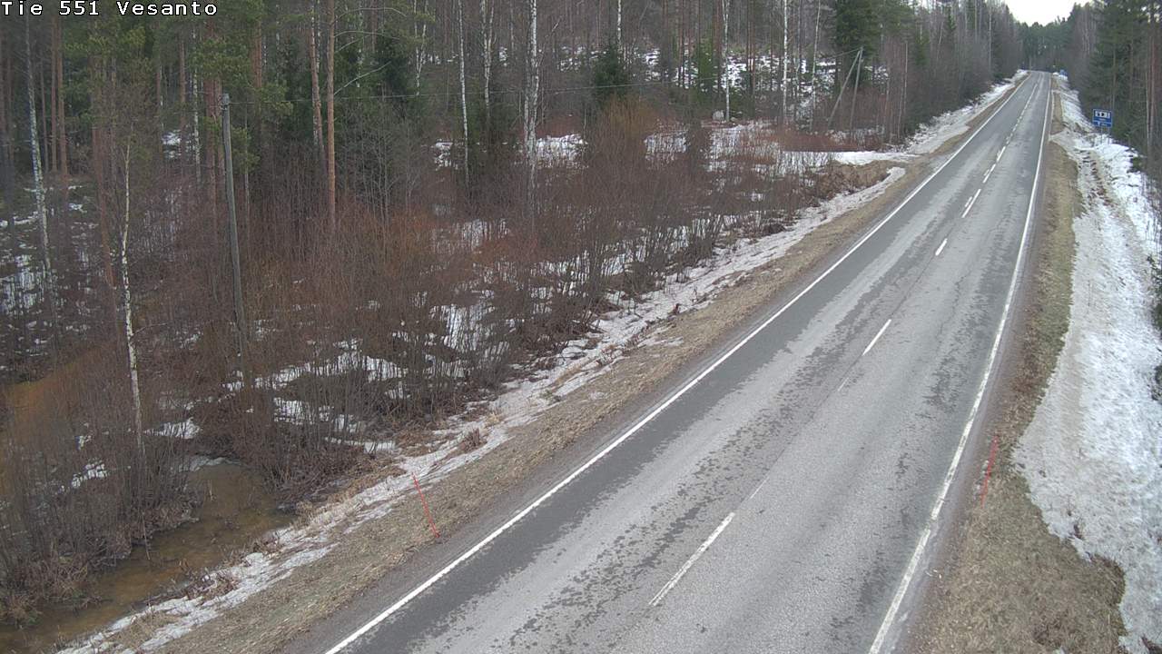 Kelikamerat Kuva Tie 551 Vesanto Löttökorpi, Vesanto, Pohjois-Savo