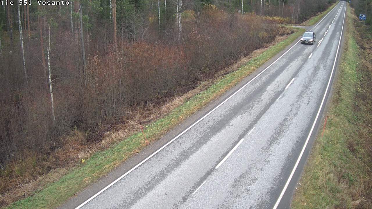 Kelikamerat Kuva Tie 551 Vesanto Löttökorpi, Vesanto, Pohjois-Savo