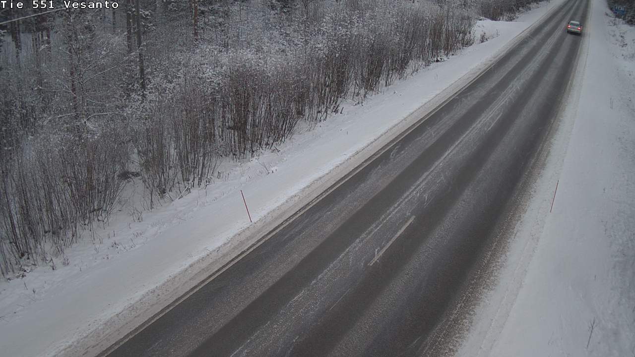 Kelikamerat Kuva Tie 551 Vesanto Löttökorpi, Vesanto, Pohjois-Savo