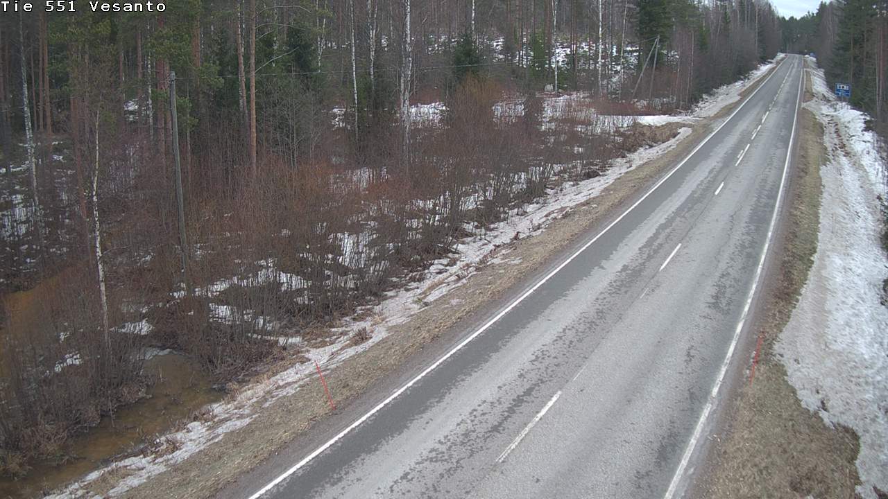 Kelikamerat Kuva Tie 551 Vesanto Löttökorpi, Vesanto, Pohjois-Savo