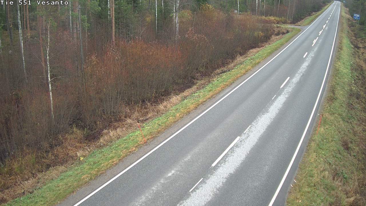 Kelikamerat Kuva Tie 551 Vesanto Löttökorpi, Vesanto, Pohjois-Savo