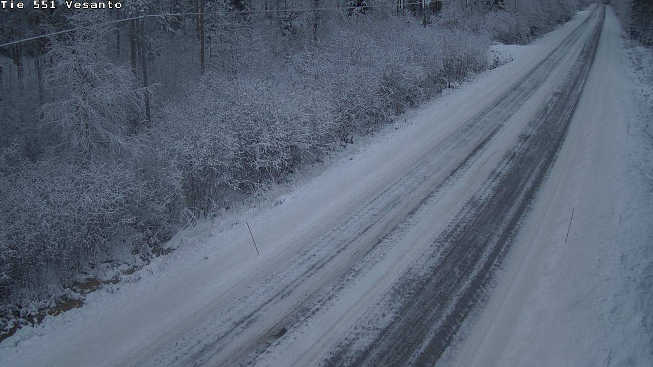 Kelikamerat Kuva Tie 551 Vesanto Löttökorpi, Vesanto, Pohjois-Savo
