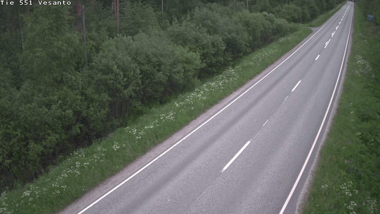 Kelikamerat Kuva Tie 551 Vesanto Löttökorpi, Vesanto, Pohjois-Savo