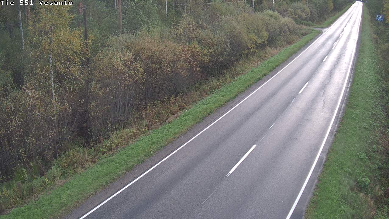 Kelikamerat Kuva Tie 551 Vesanto Löttökorpi, Vesanto, Pohjois-Savo
