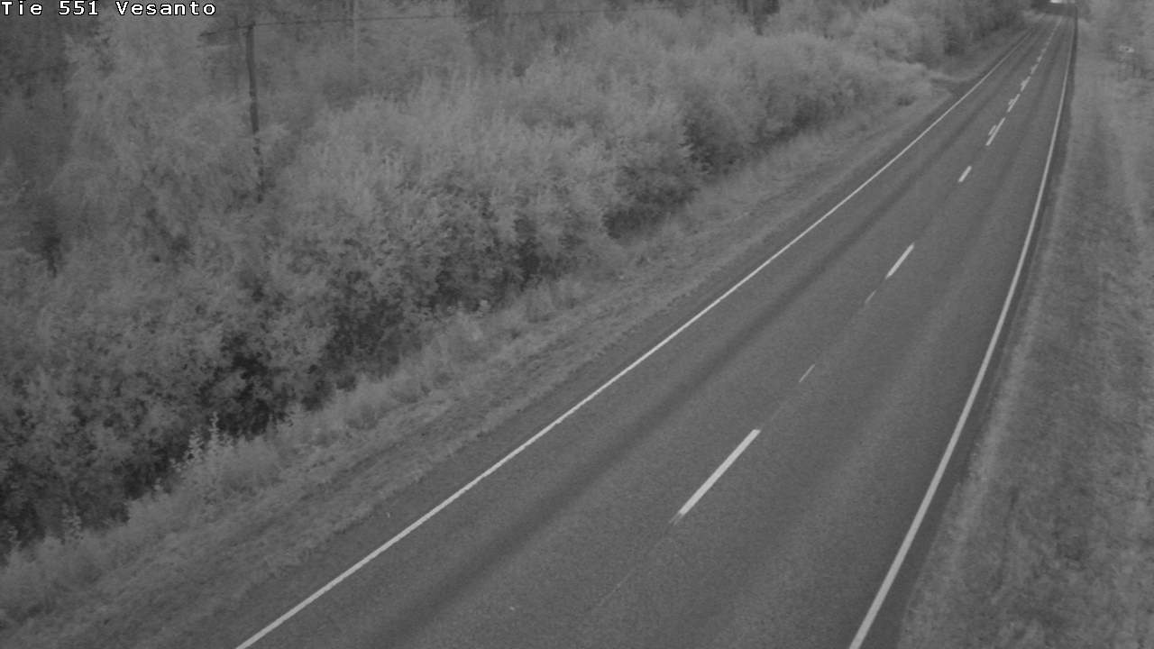 Weather Camera Image Road 551 Vesanto Löttökorpi, Vesanto, Pohjois-Savo