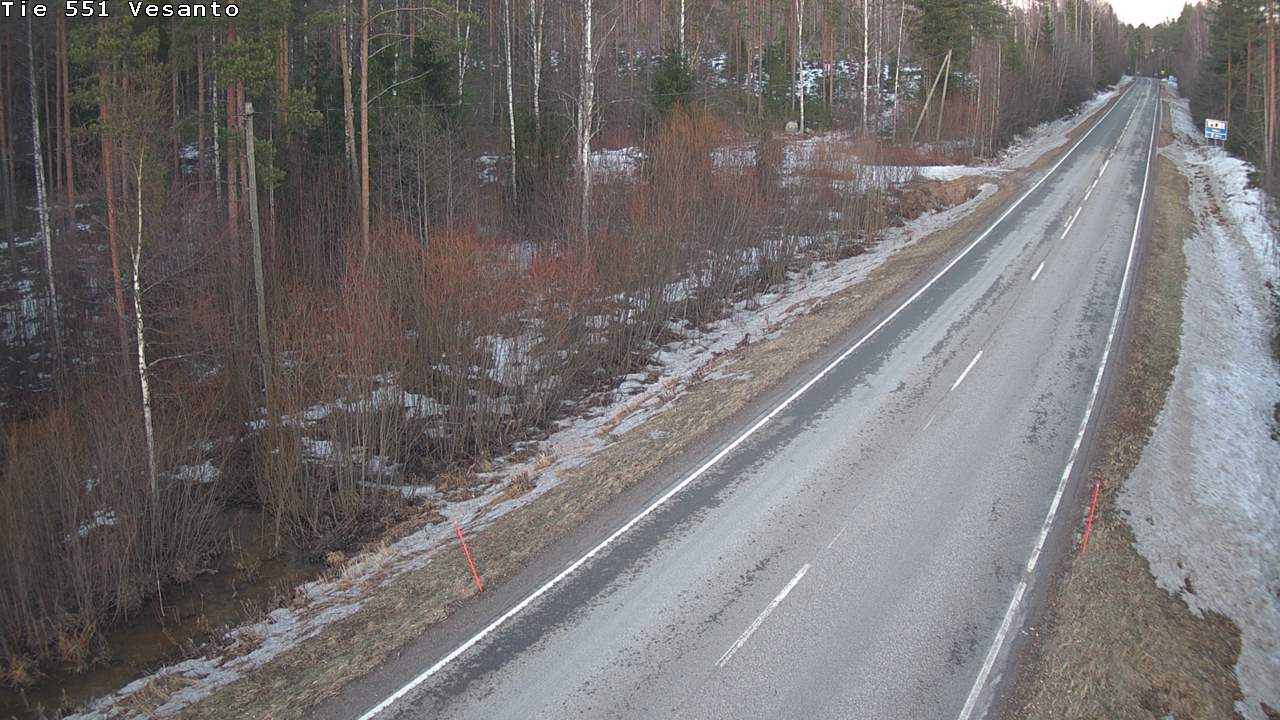 Kelikamerat Kuva Tie 551 Vesanto Löttökorpi, Vesanto, Pohjois-Savo
