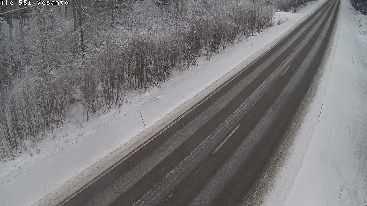 Kelikamerat Kuva Tie 551 Vesanto Löttökorpi, Vesanto, Pohjois-Savo