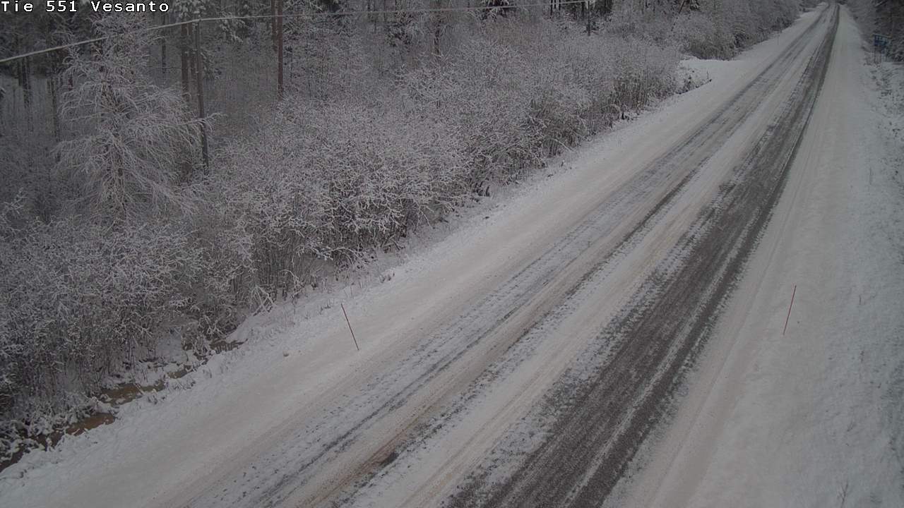 Kelikamerat Kuva Tie 551 Vesanto Löttökorpi, Vesanto, Pohjois-Savo