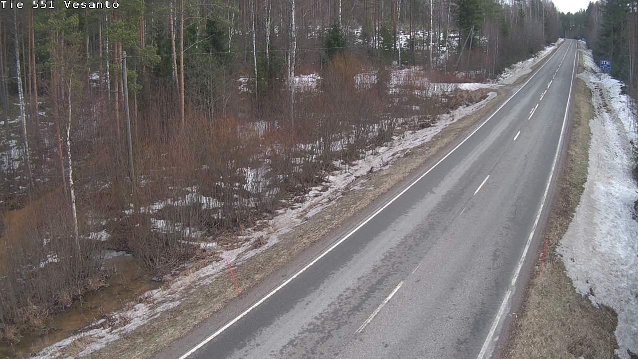 Kelikamerat Kuva Tie 551 Vesanto Löttökorpi, Vesanto, Pohjois-Savo