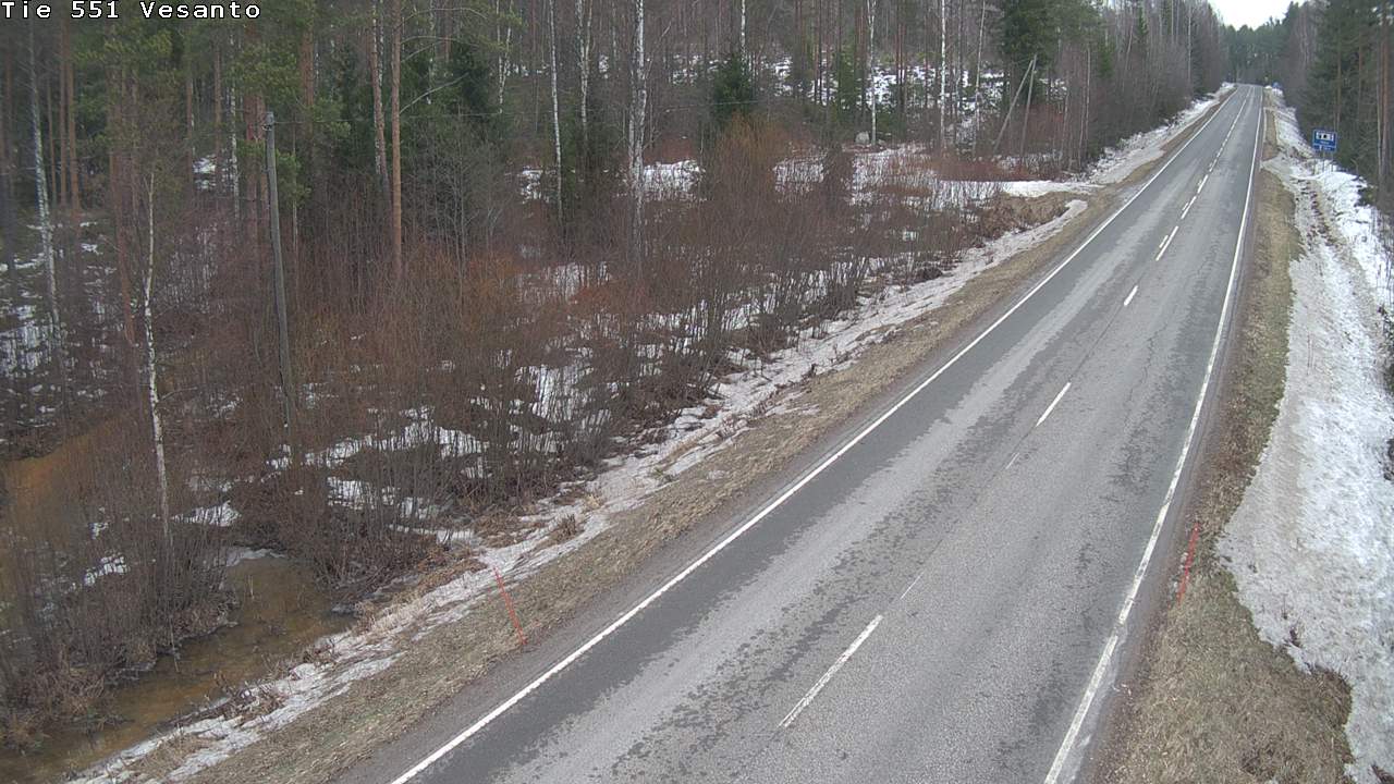 Kelikamerat Kuva Tie 551 Vesanto Löttökorpi, Vesanto, Pohjois-Savo