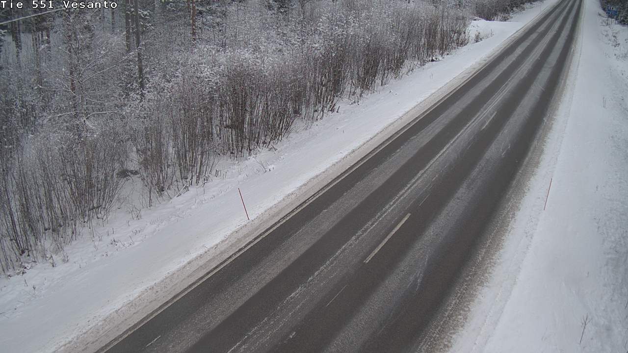 Kelikamerat Kuva Tie 551 Vesanto Löttökorpi, Vesanto, Pohjois-Savo