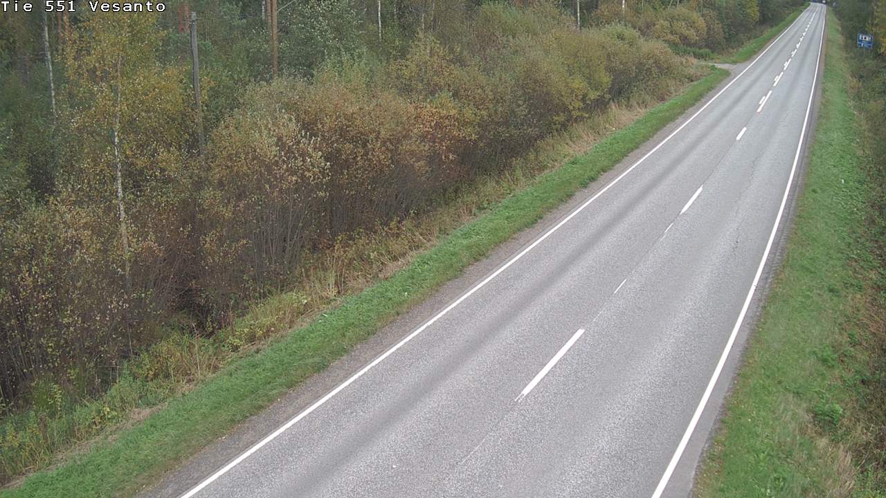 Kelikamerat Kuva Tie 551 Vesanto Löttökorpi, Vesanto, Pohjois-Savo