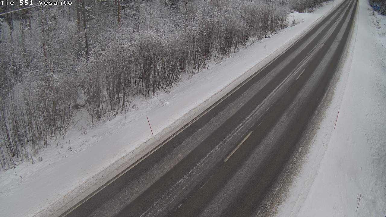 Kelikamerat Kuva Tie 551 Vesanto Löttökorpi, Vesanto, Pohjois-Savo