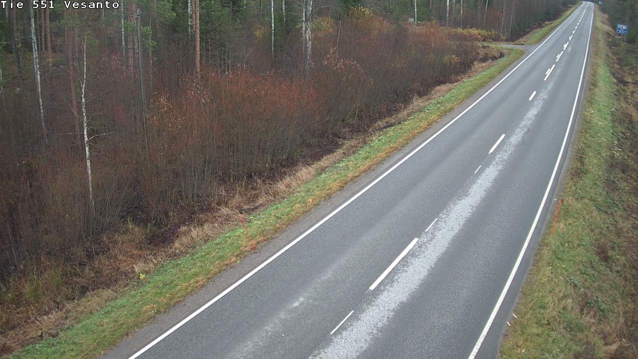 Kelikamerat Kuva Tie 551 Vesanto Löttökorpi, Vesanto, Pohjois-Savo