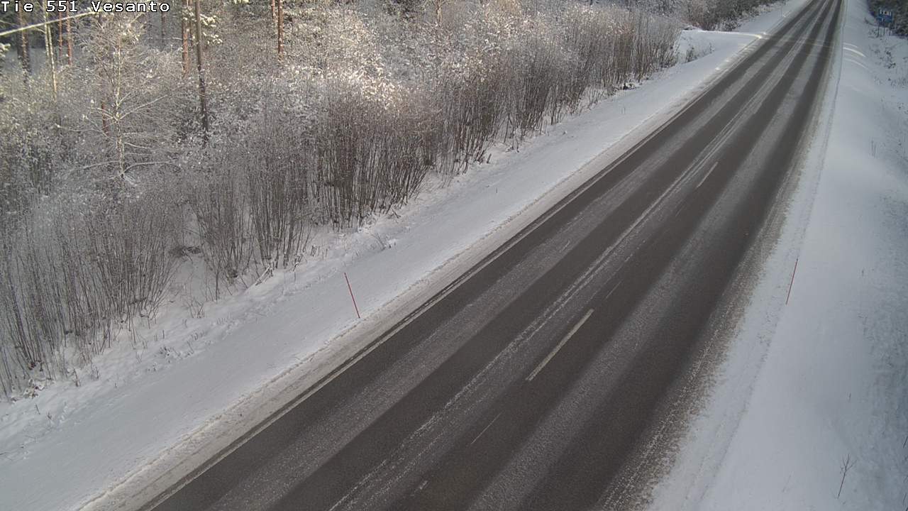 Kelikamerat Kuva Tie 551 Vesanto Löttökorpi, Vesanto, Pohjois-Savo