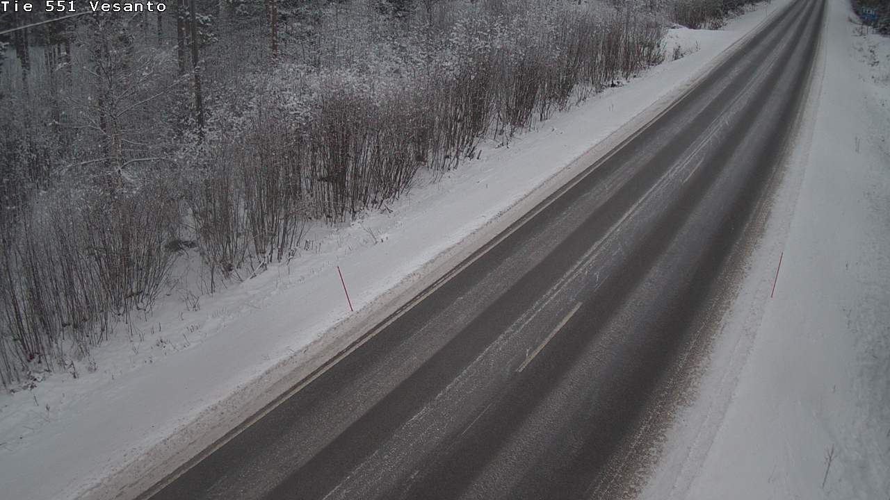 Kelikamerat Kuva Tie 551 Vesanto Löttökorpi, Vesanto, Pohjois-Savo