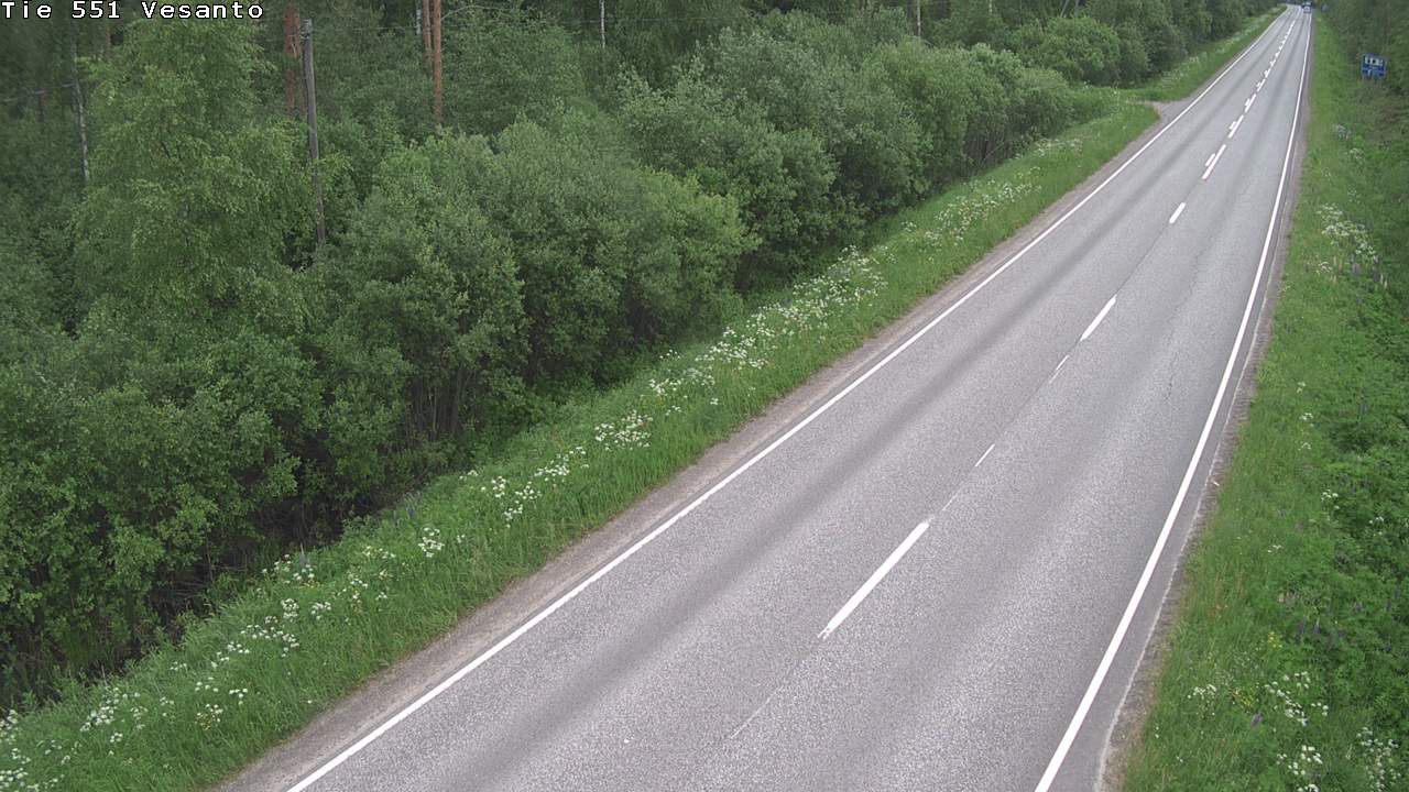 Kelikamerat Kuva Tie 551 Vesanto Löttökorpi, Vesanto, Pohjois-Savo