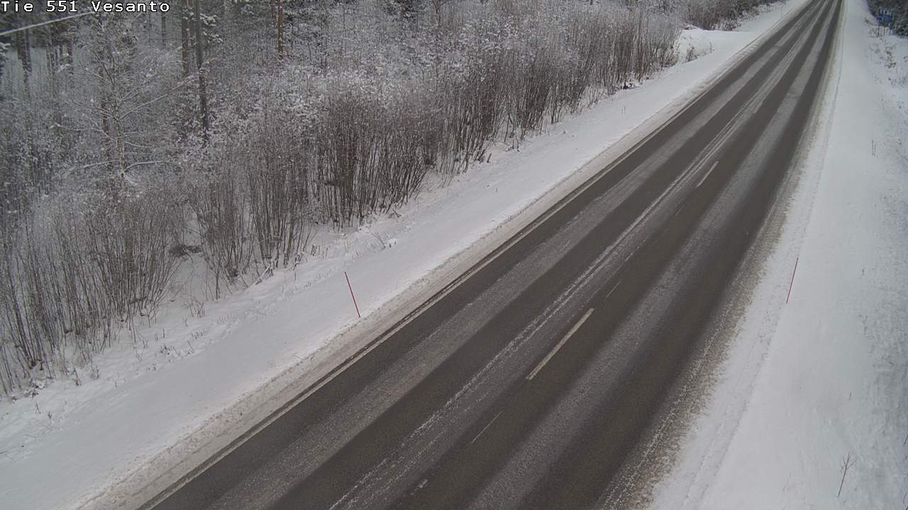 Kelikamerat Kuva Tie 551 Vesanto Löttökorpi, Vesanto, Pohjois-Savo