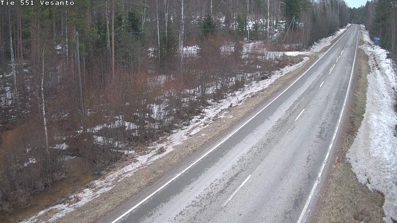 Kelikamerat Kuva Tie 551 Vesanto Löttökorpi, Vesanto, Pohjois-Savo