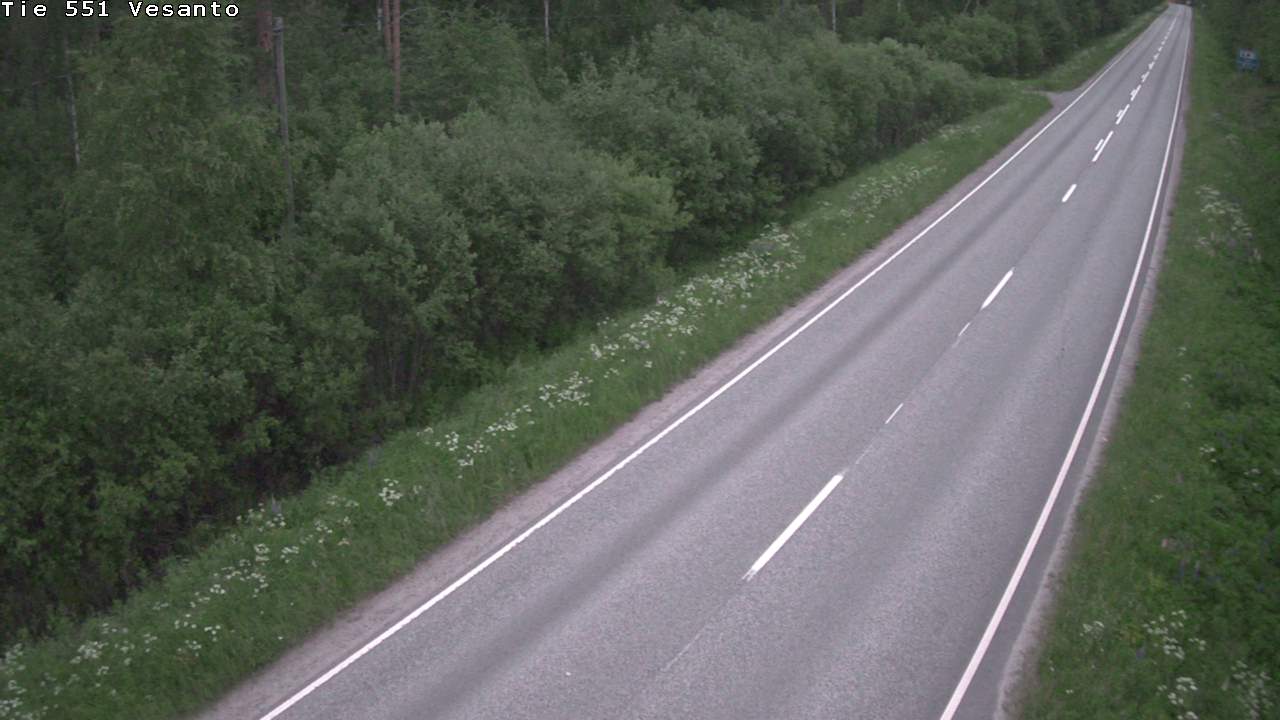 Kelikamerat Kuva Tie 551 Vesanto Löttökorpi, Vesanto, Pohjois-Savo