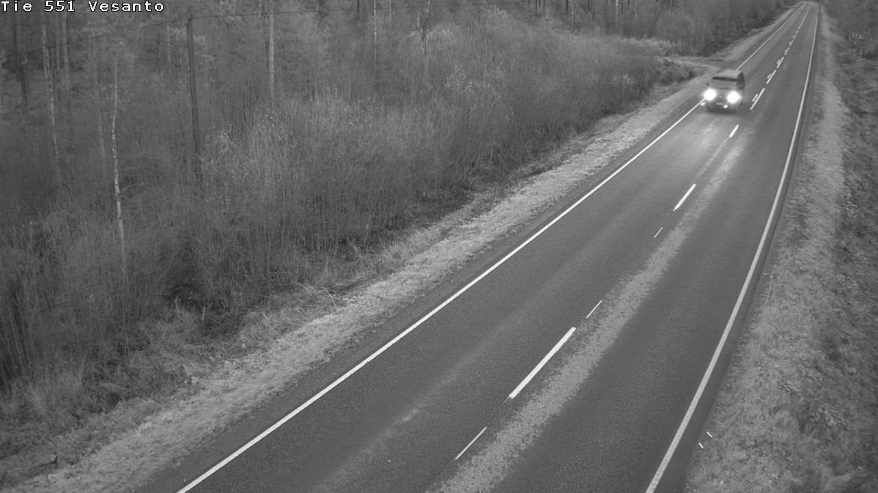 Kelikamerat Kuva Tie 551 Vesanto Löttökorpi, Vesanto, Pohjois-Savo