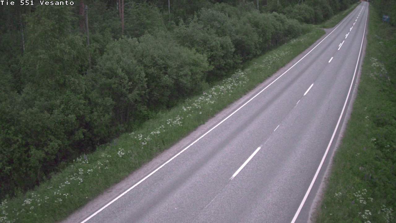 Kelikamerat Kuva Tie 551 Vesanto Löttökorpi, Vesanto, Pohjois-Savo