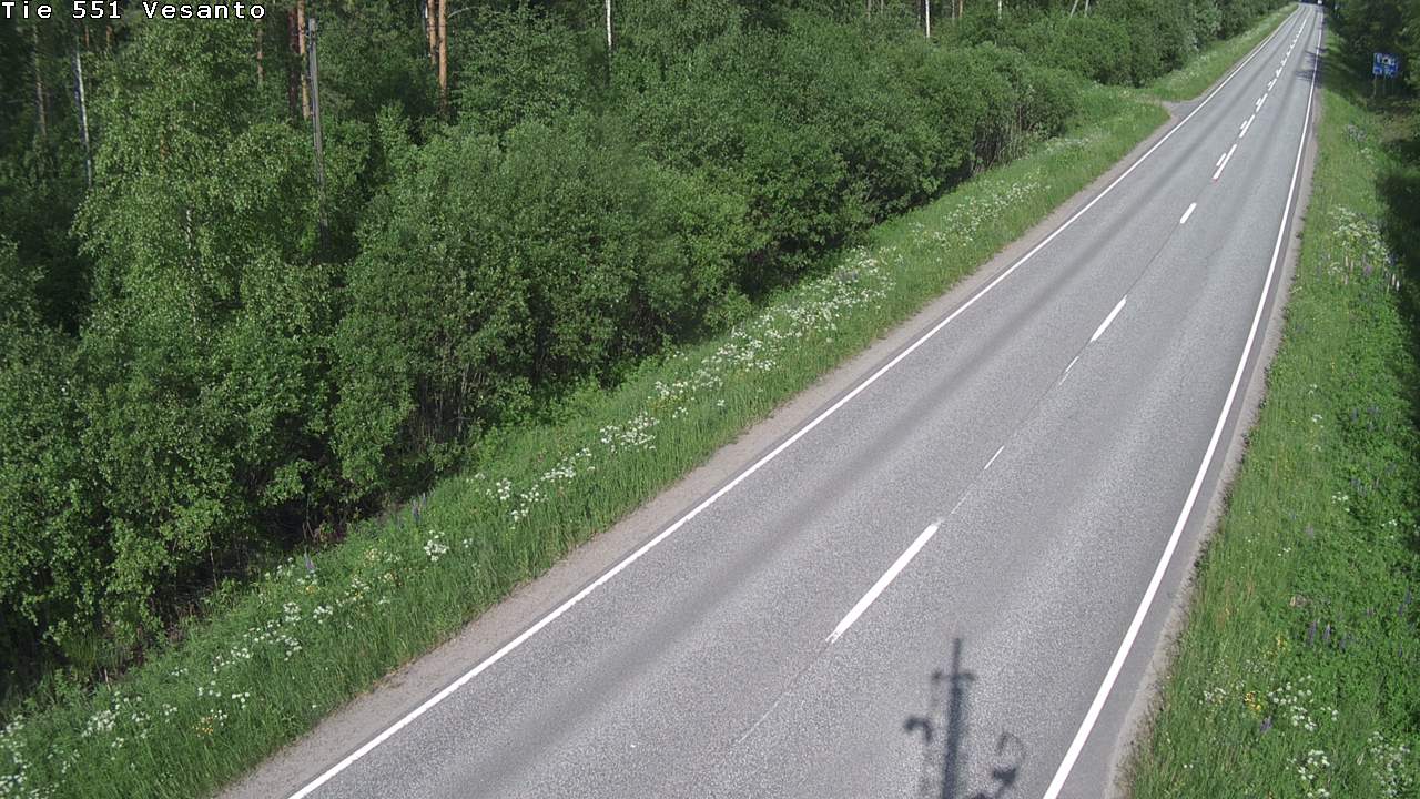 Kelikamerat Kuva Tie 551 Vesanto Löttökorpi, Vesanto, Pohjois-Savo