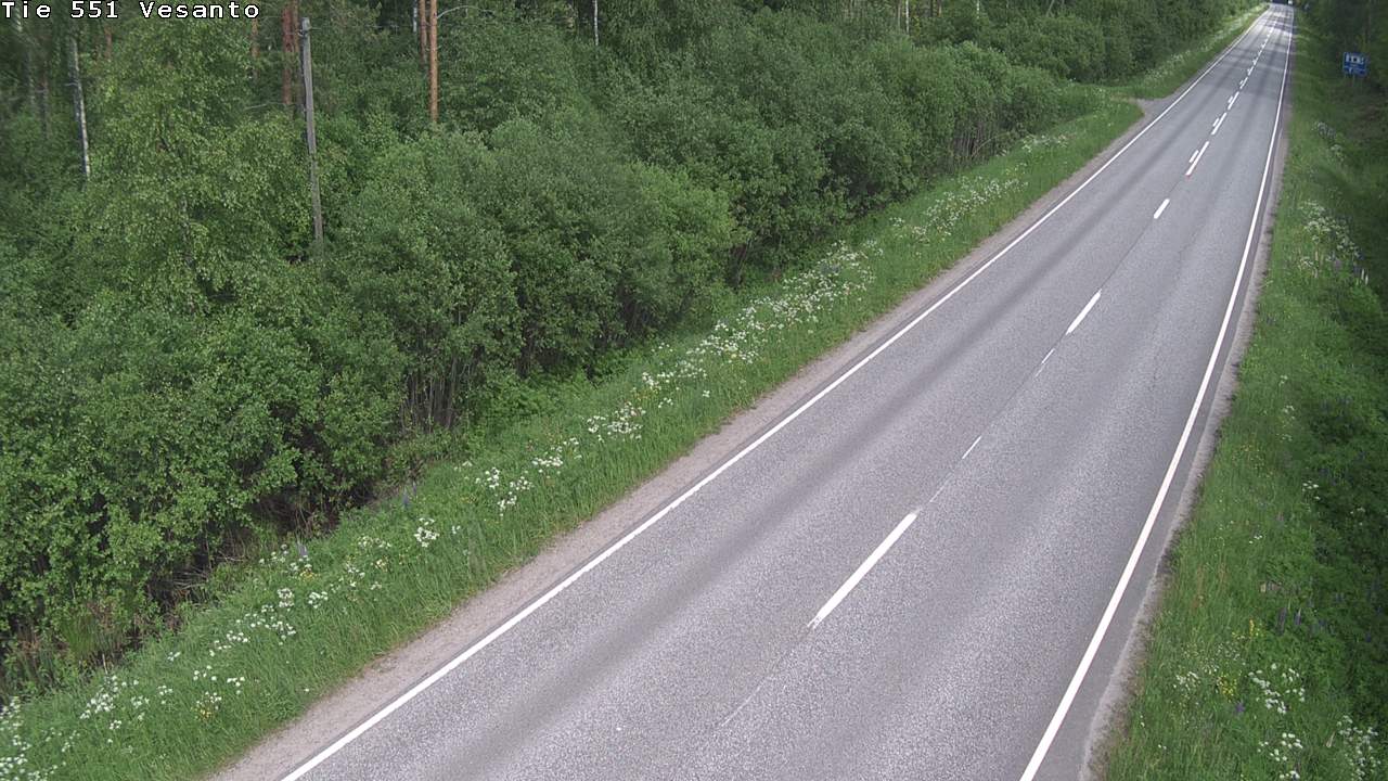 Kelikamerat Kuva Tie 551 Vesanto Löttökorpi, Vesanto, Pohjois-Savo