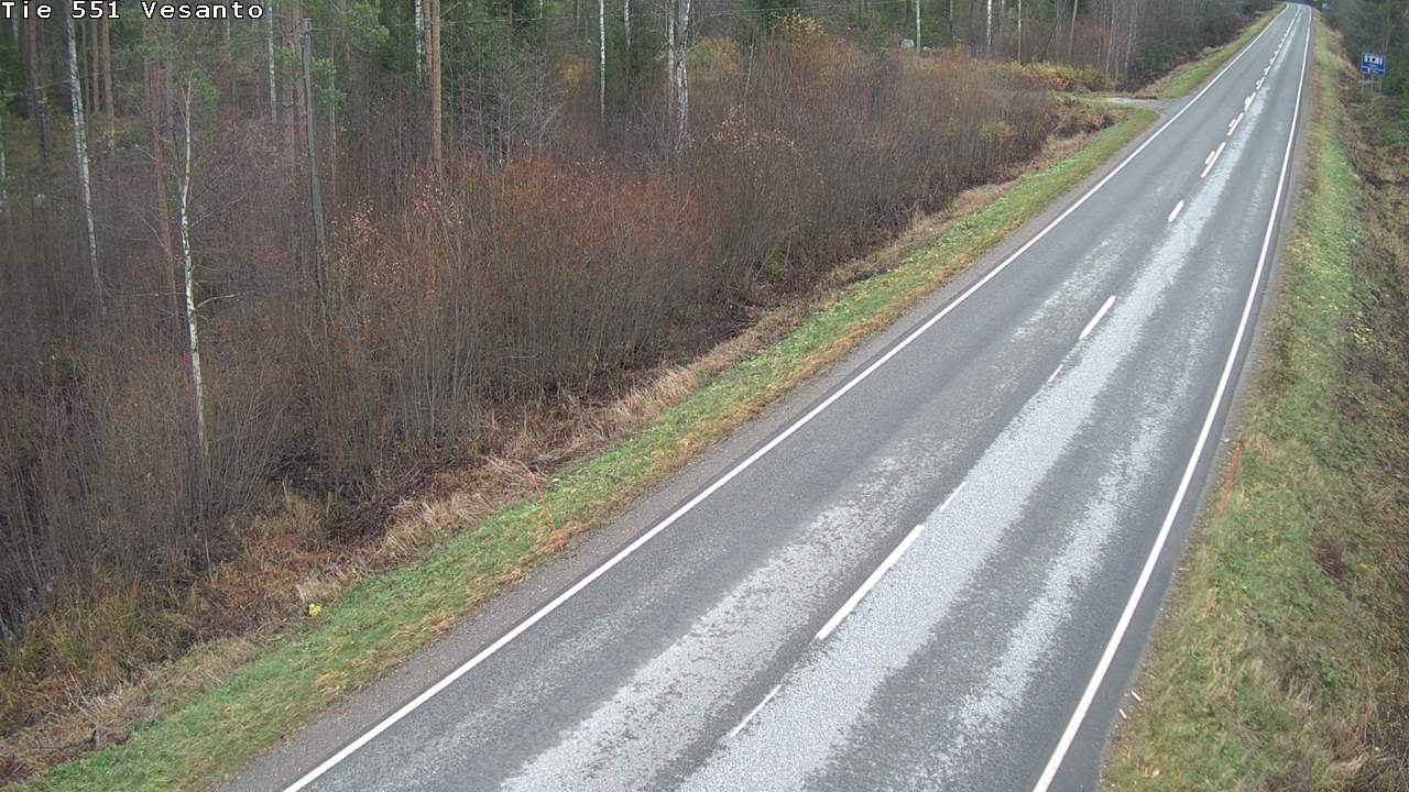 Kelikamerat Kuva Tie 551 Vesanto Löttökorpi, Vesanto, Pohjois-Savo