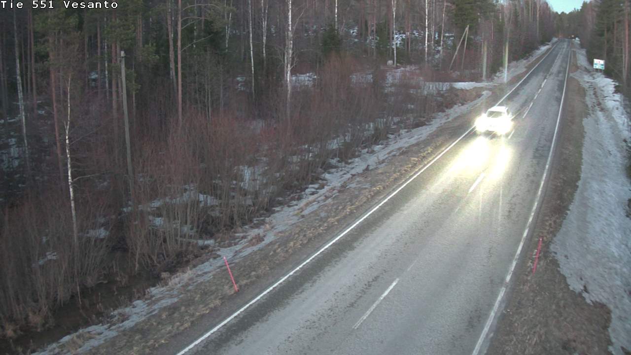 Kelikamerat Kuva Tie 551 Vesanto Löttökorpi, Vesanto, Pohjois-Savo