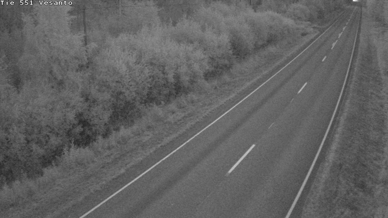 Weather Camera Image Road 551 Vesanto Löttökorpi, Vesanto, Pohjois-Savo