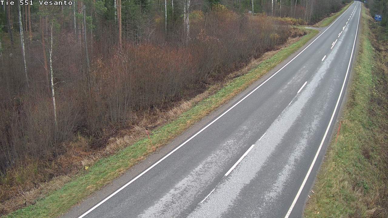 Kelikamerat Kuva Tie 551 Vesanto Löttökorpi, Vesanto, Pohjois-Savo