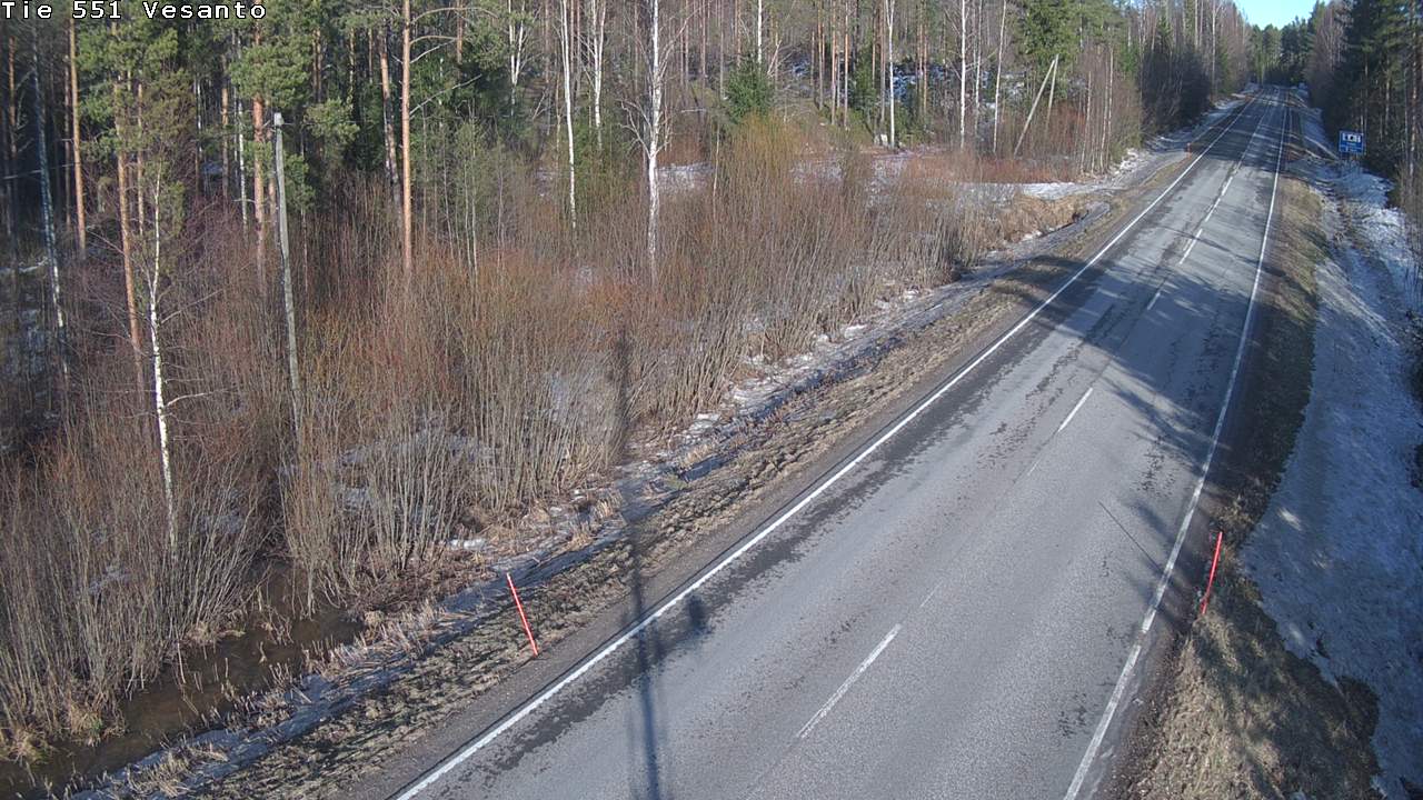 Kelikamerat Kuva Tie 551 Vesanto Löttökorpi, Vesanto, Pohjois-Savo