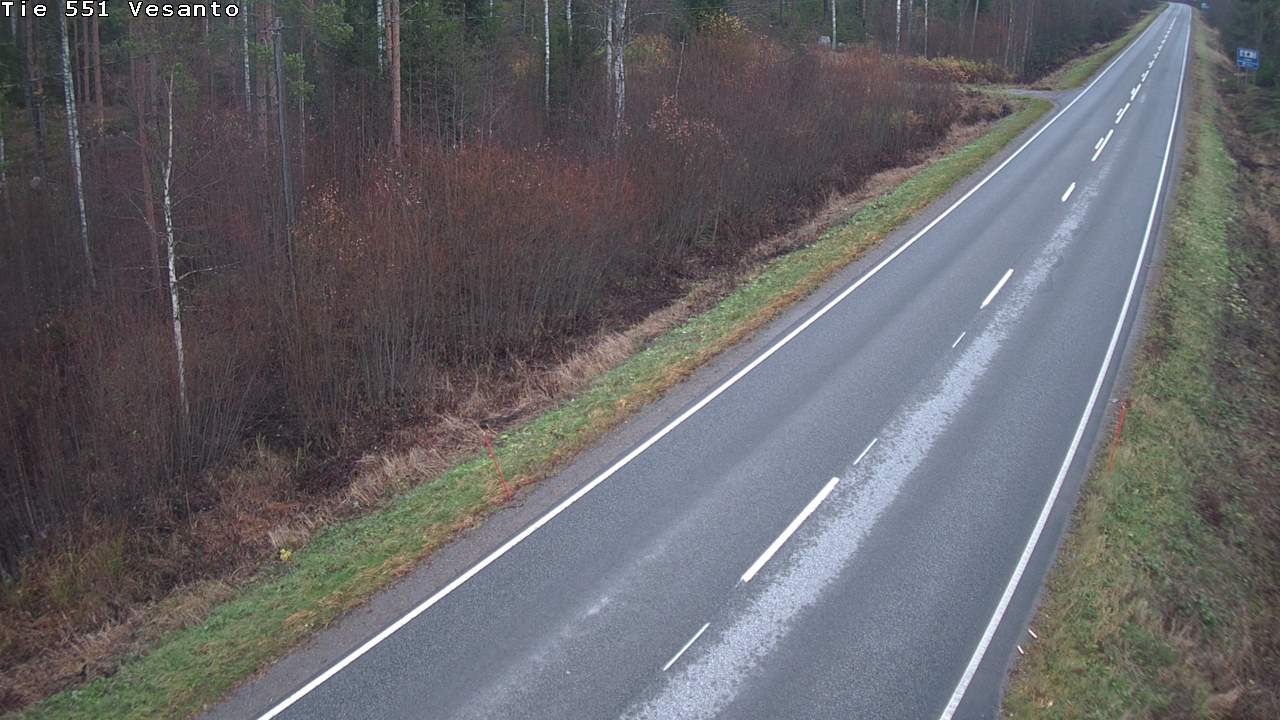 Kelikamerat Kuva Tie 551 Vesanto Löttökorpi, Vesanto, Pohjois-Savo