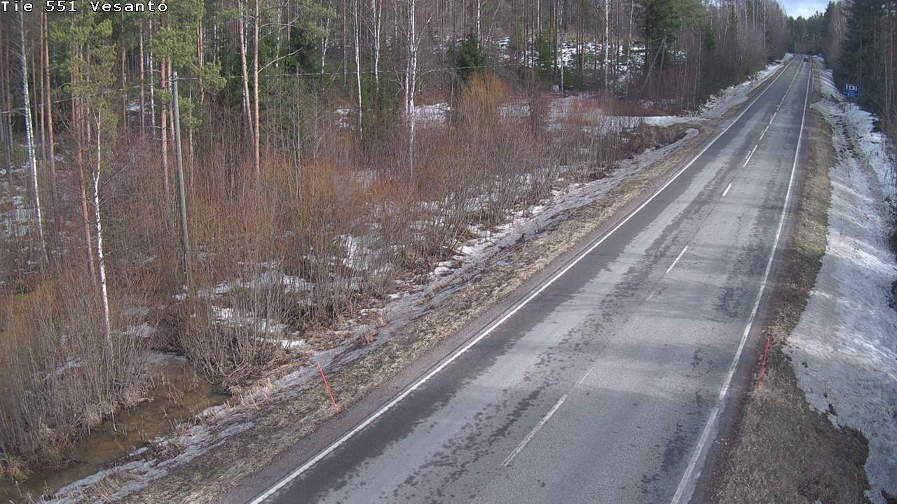 Kelikamerat Kuva Tie 551 Vesanto Löttökorpi, Vesanto, Pohjois-Savo