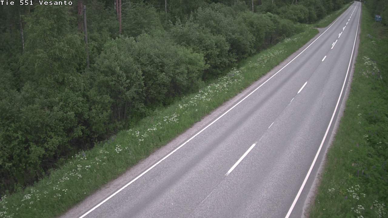 Kelikamerat Kuva Tie 551 Vesanto Löttökorpi, Vesanto, Pohjois-Savo