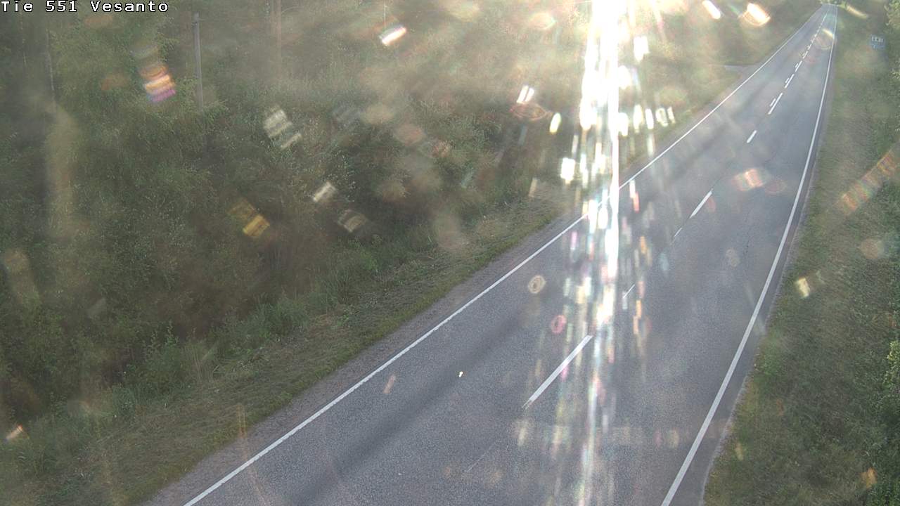 Weather Camera Image Road 551 Vesanto Löttökorpi, Vesanto, Pohjois-Savo