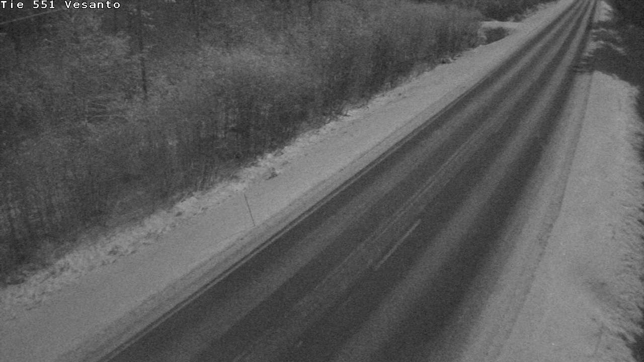 Weather Camera Image Road 551 Vesanto Löttökorpi, Vesanto, Pohjois-Savo