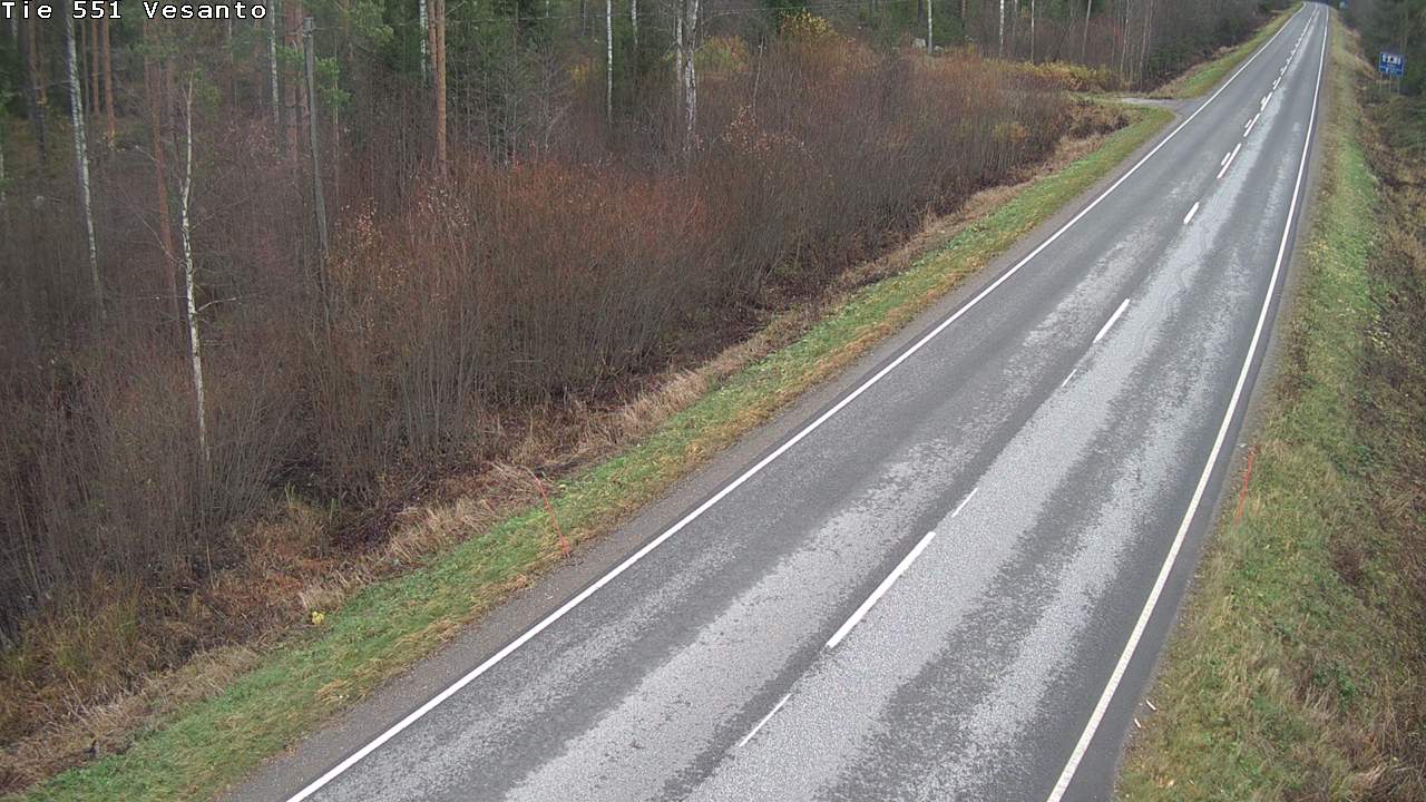 Kelikamerat Kuva Tie 551 Vesanto Löttökorpi, Vesanto, Pohjois-Savo