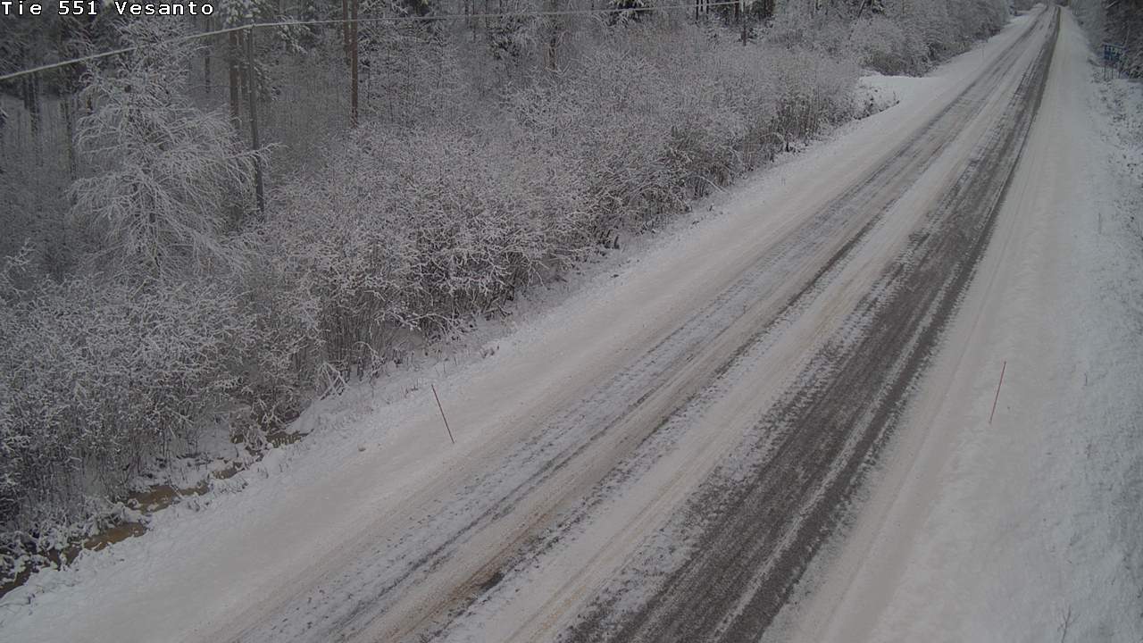 Kelikamerat Kuva Tie 551 Vesanto Löttökorpi, Vesanto, Pohjois-Savo