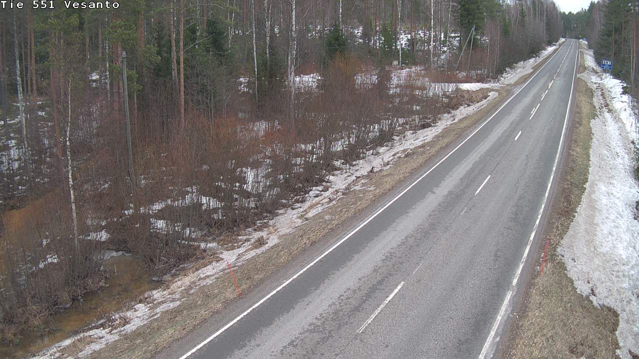 Kelikamerat Kuva Tie 551 Vesanto Löttökorpi, Vesanto, Pohjois-Savo