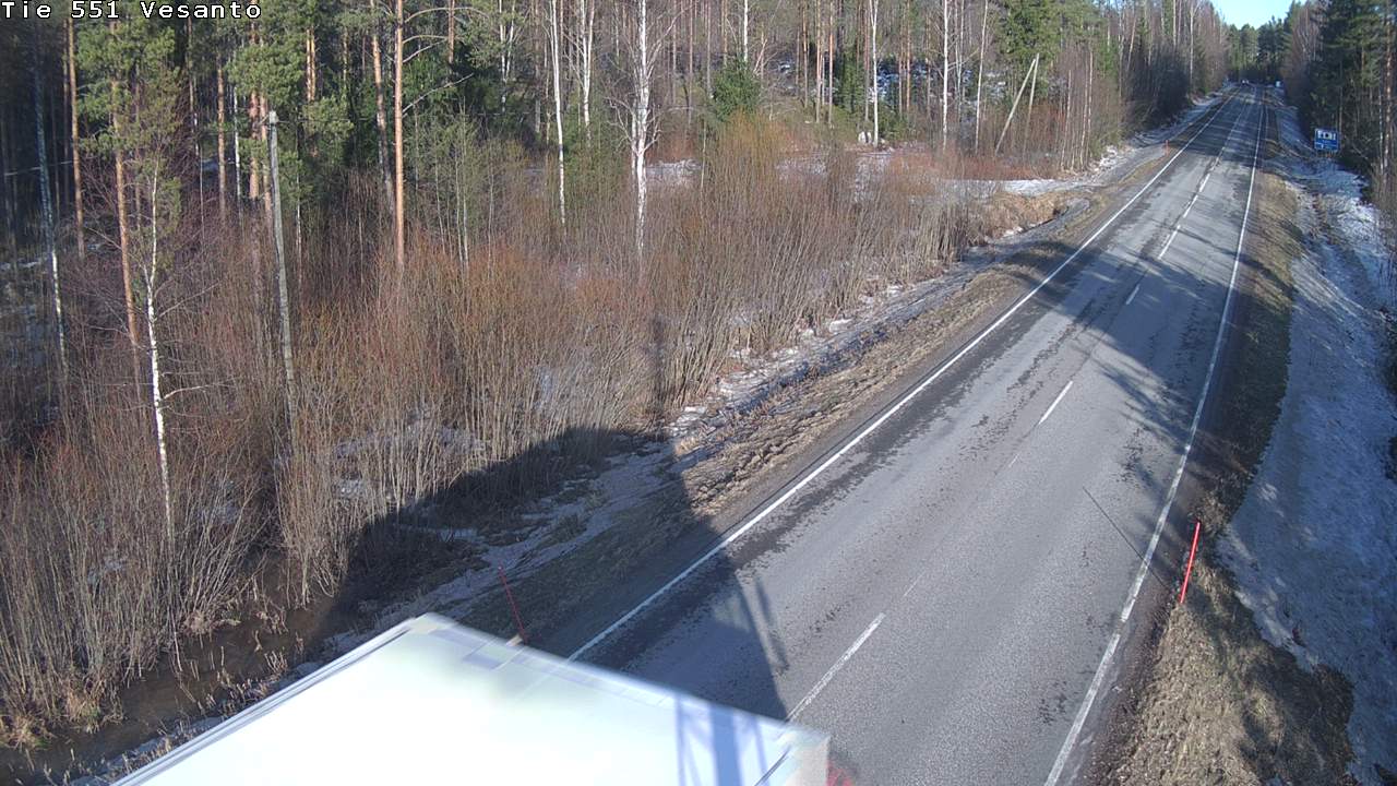 Kelikamerat Kuva Tie 551 Vesanto Löttökorpi, Vesanto, Pohjois-Savo